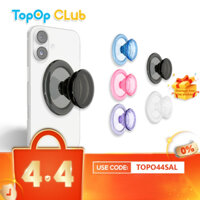 Topop CLUB Tay cầm điện thoại cho MagSafe Giá đỡ từ tính tròn popsocket Giá đỡ có thể tháo rời Xám Trắng Tím Hồng Xanh