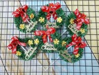 Topper bảng thẻ trang trí Noel