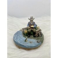 Topper chụp nến hình câu cá