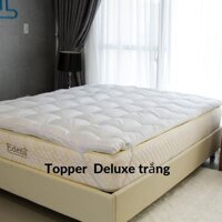 Topper Edena Deluxe Trắng Mang Chất Lượng Phòng Ngủ Của Khách Sạn 5 Sao Đến Với Gia Đình Bạn - 140 x 200 x 5cm