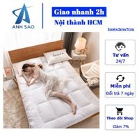 Topper Lông Vũ Microfiber A Làm Mềm Nệm Cao Cấp Chuẩn 5 Sao Dày 7cm - 1m6 x 2m x 7cm