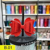 Topper Nơ Trang Trí Ống Hút [MẪU B]