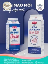 Topping Base kem làm bánh