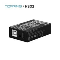 Topping HS02 USB 2.0 Bộ cách ly âm thanh hiệu suất cao Loại C Đầu vào 1500KVRMS PCM32Bit768KHz DSD512 gốc 0,073ultra Độ trễ thấp