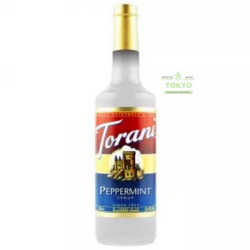 Torani sirô bạc hà trắng peppermint – chai 750ml