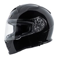 TORC Men's Full Face helmet (Gloss Black, X-Small)