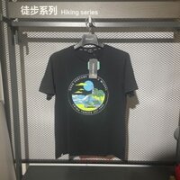 Toread Pathfinder Áo Thun Nam Cotton Nguyên Chất Tay Ngắn Top Xuân Hè Thể Thao Ngoài Trời Nam Cổ Tròn In Hình TAJJ81776