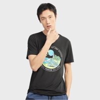 Toread Pathfinder Áo Thun Nam Cotton Nguyên Chất Tay Ngắn Top Xuân Hè Thể Thao Ngoài Trời Nam Cổ Tròn In Hình TAJJ81776