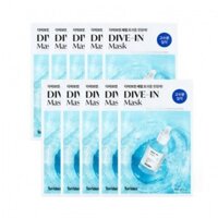 Torriden DIVE-IN Low Molecule Hyaluronic Acid Mask Pack 10ea x 27ml - Тканевая маска для лица 10шт х 27мл