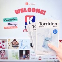 [Torriden] Mặt nạ dưỡng ẩm Toriden Dive-In Low Molecular Hyaluronic Acid Mask (12 miếng / 15 miếng)