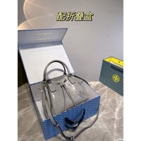 Tory Burch 'S new Túi Xách bucket Họa Tiết Da Cá Sấu Phong Cách Mới / 2022 Xu Hướng Mới / Da Cá Sấu Cho Nữ