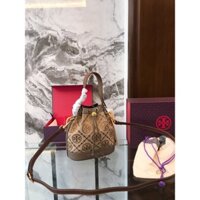 TORY BURCH Túi Xách bucket Chất Liệu Da Thời Trang 2022 Cho Nữ