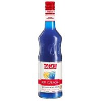 Toschi Blue Curacao Syrup 1000ml – Siro Vỏ Cam Xanh