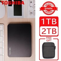 Toshiba 1TB 2TB HDD gắn ngoài 1000GB HD Đĩa cứng di động USB 3.0 SATA3 2.5 "