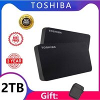 Toshiba 1TB 2TB HDD gắn ngoài HD Đĩa cứng di động USB 3.0 SATA3 2.5 "HDTB110A