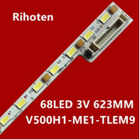 Toshiba 50 viền - Thanh 68 led 3v dài 622mm cho Tivi Toshiba 50L2550VN 50L5550VN V500H1-ME1-TLEM9