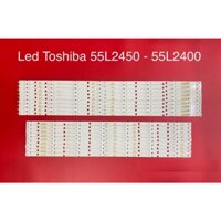 Toshiba 55L5550 - Bộ 9 dãy (8+7) led cho tivi Toshiba 55L2450 55L2400 và các dòng tương tự