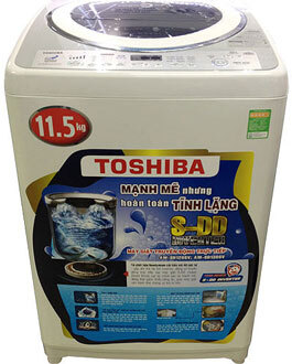 Máy giặt Toshiba lồng đứng 11.5 kg AW-SD120SV