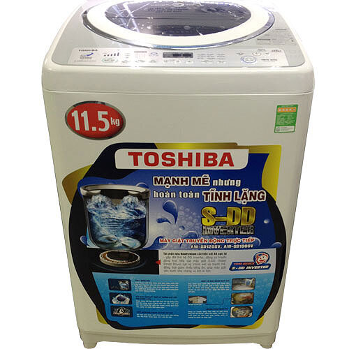 Máy giặt Toshiba lồng đứng 11.5 kg AW-SD120SV