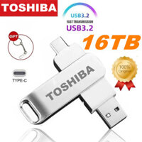 Toshiba mới 16TB USB 3.0 bút ổ cứng 8TB 4TB hộp số tốc độ cao kim loại SSD bút ổ cứng