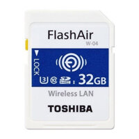 TOSHIBA SD WIFI FLASHAIR™ W-04 U3 32GB