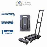 TOSHUDO - Xe Kéo Hàng , Xe Đẩy Hàng Tải Trọng Cao 4 -5 -6 - 7 Bánh Từ 65KG - 200KG