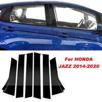 Tốt 4 Xe Trung Tâm Trụ Dán Cửa Bên Trang TríTrim Phù Hợp Cho Xe Honda Fit / Jazz 2014-2020