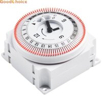 [Tốt] Công tắc hẹn giờ cơ khí 24 giờ Thiết bị định giờ công nghiệp Công tắc bảng điều khiển Bảo vệ