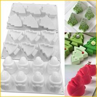 Tốt HƠN Silicon Khuôn Nướng Bánh Phụ Kiện Khuôn Socola Cây Giáng Sinh Chrtstmas Nam Hình Kẹo Khuôn Nướng G