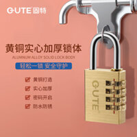 Tốt Khóa Đồng Kết Hợp Ổ Khóa Chống Thấm Nước Chống Rỉ Khóa Vali Thay Đổi Tủ Quần Áo Schoolbag Hành Lý Ngoài Trời Kết Hợp Khóa Lo20250323