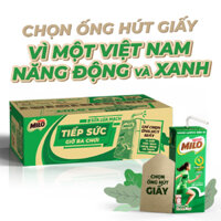 [Tốt Mà rẻ]Sữa Lúa Mạch Milo Active Thùng 48 Hộp 115ml/180ml Có Đường/Ít Đường