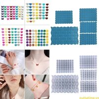 Tốt Nhất 5 Bộ Handmade Cho Bướm Chữ Số Bông Tai UV Epoxy Nhựa Khuôn Bông Tai Dangler Mặt Dây Silicon Mou