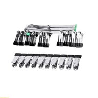 Tốt Nhất Darkroom Phim Phủ Âm Sấy Giá Treo Khung Gió 10 Kẹp Thép Không Gỉ Di Động Sấy Có Thể Gập Lại Móc Treo