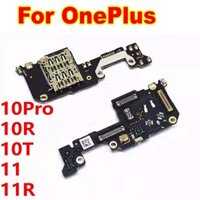 Tốt Nhất MIC Micro Board Khe Cắm Thẻ SIM Khay Giá Đỡ Đầu Đọc Khe Cắm Ổ Cắm Cho Oneplus 10 Pro 10T 10R 11 11R Điện Thoại Cáp Mềm