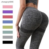 Tốt Nữ Yoga Cao Cấp Quần Legging Cho Thể Dục Nữ Scrunch Bong Bóng Mông Tập Gym Thể Thao Tập Luyện Legging Đẩy Lên Thể Dục Nữ Legging Tốt