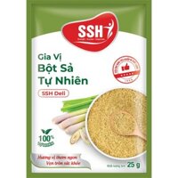 (Tốt Sức Khỏe) Gia vị bột sả tự nhiên SSH Deli (hộp KINH TẾ 30 gói)