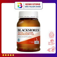 Total Calcium Magnesium + D3 Blackmores 200 Viên Bổ Sung Canxi Chắc Khỏe Xương Khớp và chiều cao