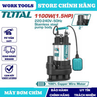 TOTAL Máy bơm chìm nước thải 1.5HP TWP7110016 (Cam kết Chính Hãng 100%)
