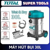 TOTAL Máy hút bụi 30L 1400W TVC14301 HÀNG CHÍNH HÃNG
