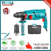 TOTAL Máy khoan đục 3 chức năng (800W)TH308268-2 HÀNG CHÍNH HÃNG