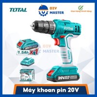 TOTAL Máy khoan dùng pin PS20S TDLI20011 & TDLI20051