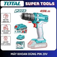 TOTAL Máy khoan dùng pin PS20S TDLI20011 & TDLI20051
