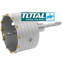 TOTAL Mũi khoan lỗ khoét lỗ tường bê tông 125mm 100mm TAC431001