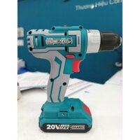 Total - TDLI2002 Máy khoan pin Li-on (Kèm 2 pin và 47 món linh kiện)