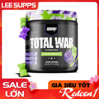 Total War Redcon1 30 Lần Dùng vị Kẹo Dẻo -Tăng Sức Mạnh, Sức Bền, Pre Workout dùng trước tập
