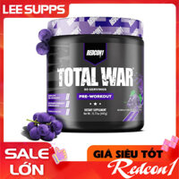 Total War Redcon1 30 Lần Dùng vị Nho -Tăng Sức Mạnh, Sức Bền, Pre Workout dùng trước tập