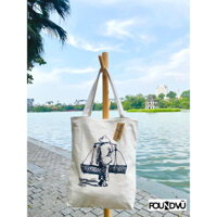 Tote bag túi đeo vai canvas Việt Nam  Found Vu