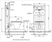 TOTO CW822NJWS TCF6531Z – Bồn cầu thông minh nắp rửa điện tử TCF6531Z