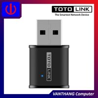 Totolink A650USM - USB WiFi Mini Băng tần kép Chuẩn AC650 Hỗ trợ MU-MIMO - Hàng chính hãng