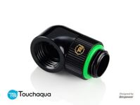 Touchaqua G1/4″ Rotary 90-Degree IG1/4″ Extender (Glorious Black)